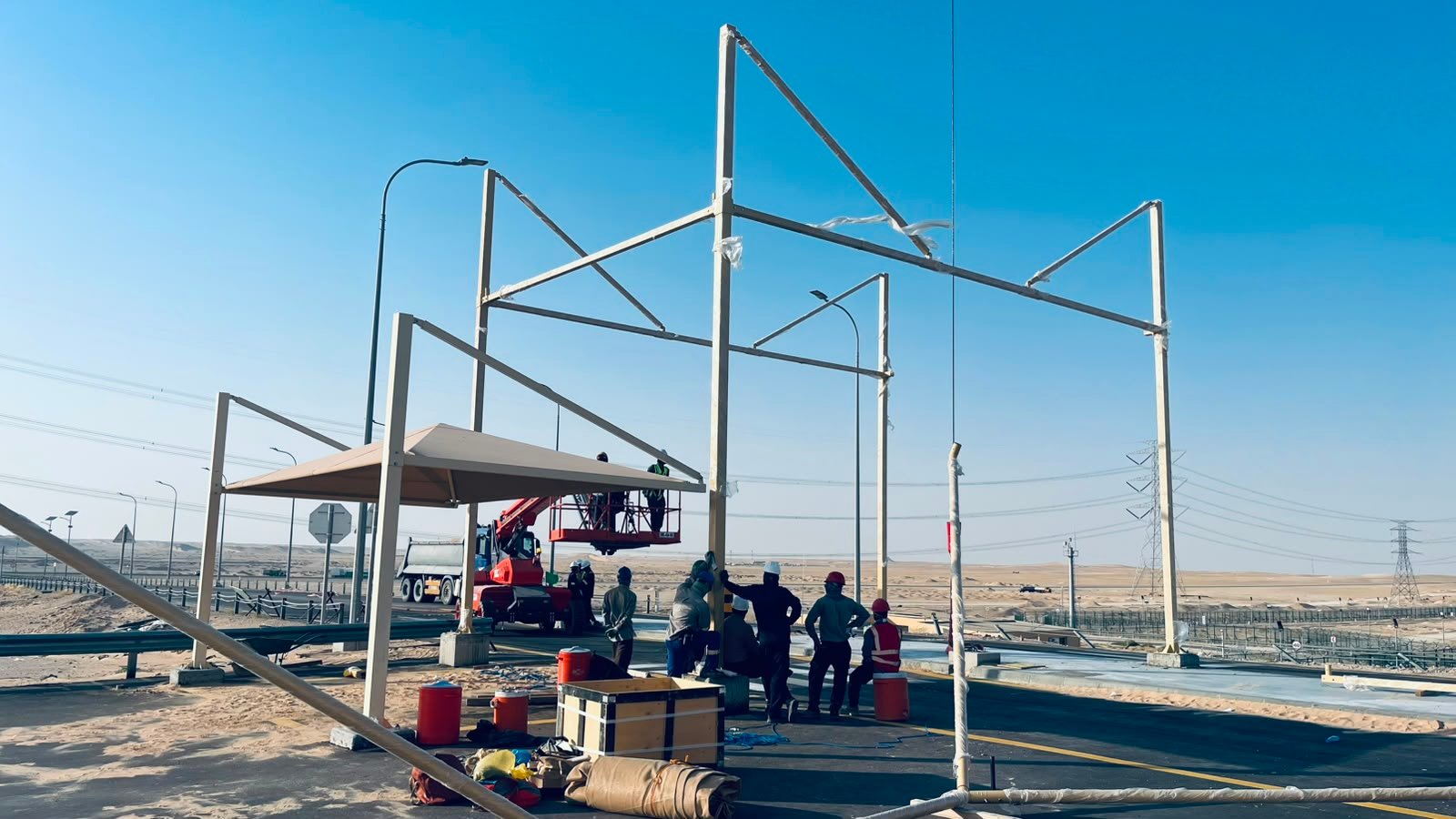 Shade Structures in Saudi Arabia