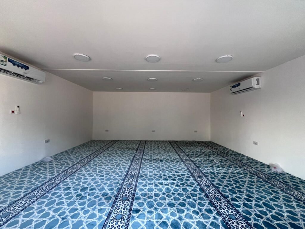 Prefabricated Mosque Cabins in Saudi Arabia
