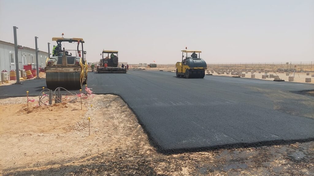 Basecourse & Asphalt Paving in KSA